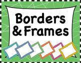 Clipart: Borders & Frames Set #2