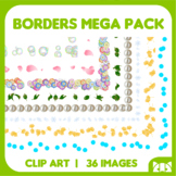 Borders Frames MEGA Pack | Creative Clips | Clipart