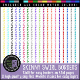 Borders: KG Skinny Swirl Borders