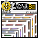 Borders: Sharpened Pencil Border Set