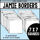 Borders- Square Frames 7 x 7 INTRO PRICE
