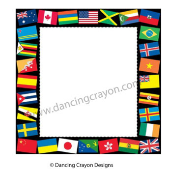 Borders and Frames: Flags of the World Borders and Frames | TpT