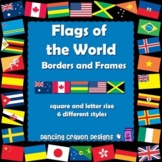 Clip Art Flags of the World Borders and Frames