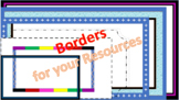 Borders to use in your Powerpoint Resources