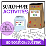 120 Fun Screen Free Creative Activities to Make a Boredom 