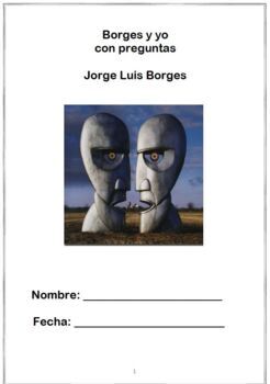 Preview of Borges y yo de Jorge Luis Borges con preguntas