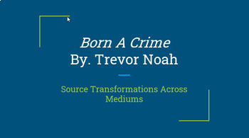 literary essay born a crime