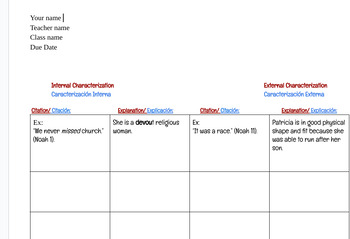 Preview of Born A Crime Summative for Part I