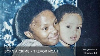 Preview of Born A Crime Trevor Noah Part 1 Analysis VCE English