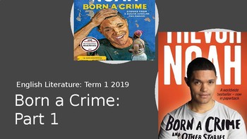 Preview of Born a Crime Part 1: Scheme of Work (Trevor Noah autobiography)