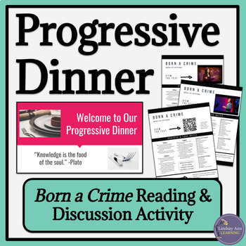 Preview of Born a Crime Reading & Discussion Learning Stations Activity