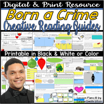 Preview of Born a Crime Reading Guides Trevor Noah: Comprehend, Analyze, Synthesize