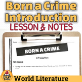 Born a Crime by Trevor Noah Introduction Slideshow & Guide