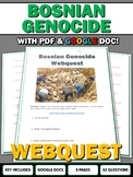 Bosnian Genocide (Yugoslavia) - Webquest with Key (Google 