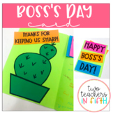 Boss's Day Card- Cactus Theme