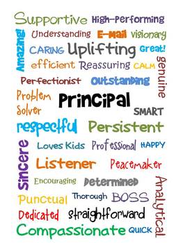 Boss's Day Principal Subway Art by The Land of 2nd Grade | TPT