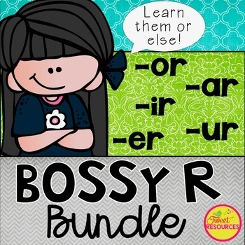 worksheets grade r bossy 1 BUNDLE R Printables Phonics Tweet NO by Bossy PREP