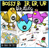 Bossy R Birdies - ir, er, ur  - Games, Crafts, Puzzles, Worksheets, QR Code Hunt