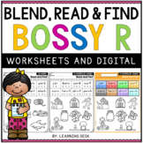 Bossy R-Controlled Vowel Worksheets: Word Mapping Workshee