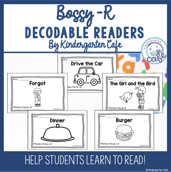 Preview of Bossy-R Decodable Books