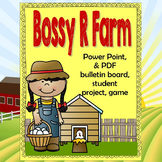 Bossy R Farm Lesson  to help teach r-controlled vowels, Po