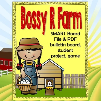Preview of Bossy R Farm Lesson  to help teach r-controlled vowels with differentiation