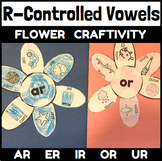 Bossy R Flower Craft - R-Controlled Vowel Activities