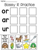 Bossy R Worksheets (9 fun worksheets for R controlled vowels)