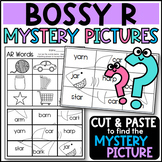 Bossy R Mystery Picture Worksheets: AR, OR, ER, IR, and UR