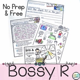 Bossy R No Prep Printable Sample (R Controlled Vowels)