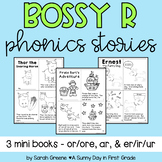 Bossy R Phonics Stories (or, ore, ar, er, ur, ir)