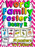 Bossy R Posters: R- Controlled Vowels Word Families Posters Pack