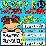 Bossy R Work Work & Book Bundle! (ar, er, ir, or, ur) Boss