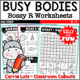 Bossy R / R Controlled Vowels – Worksheets
