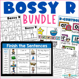 Bossy R Worksheets Games Posters Task Cards Reading Passag