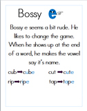 Bossy e poster