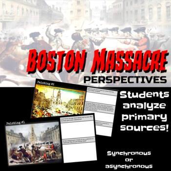 Preview of Boston Massacre Perspectives