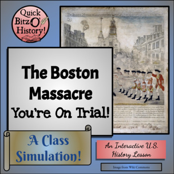 Preview of Boston Massacre... You're On Trial!