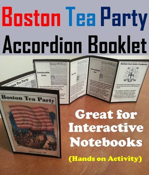 Preview of Boston Tea Party Interactive Notebook: Revolutionary War Activity