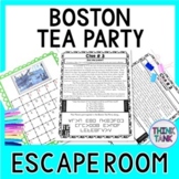 Boston Tea Party ESCAPE ROOM:  Causes of the Revolutionary