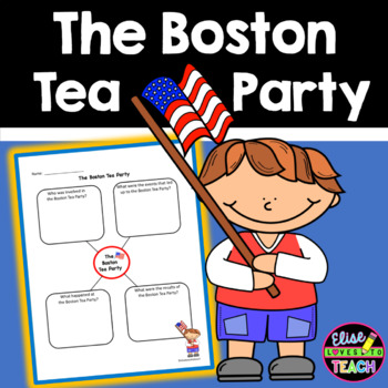 Preview of The Boston Tea Party Graphic Organizer