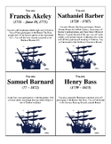 Boston Tea Party Participant Identity Cards