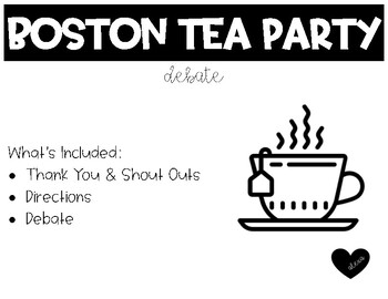 Preview of Boston Tea Party: Postcards