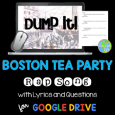 Boston Tea Party Rap Song with Lyrics & Questions DISTANCE