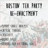 Boston Tea Party Re-enactment Project