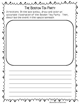 Boston Tea Party - Reading Comprehension Worksheet & Activity | TpT