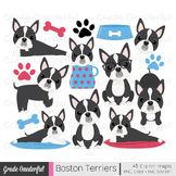 Boston Terrier Clip Art