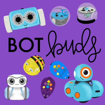 Preview of Bot Buds Clip Art- Robot Clip Art
