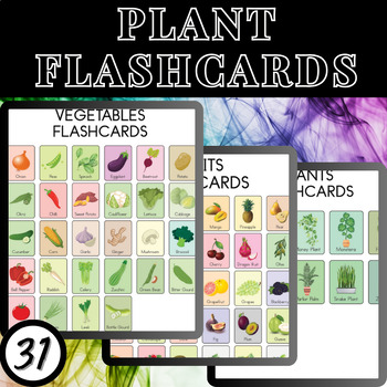 Preview of Botanical Buddies: Interactive Plant Flashcards for Curious Kids!
