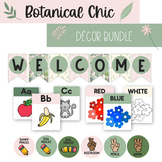 Botanical Chic Classroom Decor Bundle